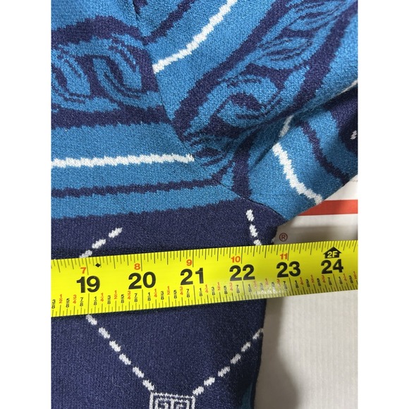 VTG 80s Brand New Barocco Sweater Baroque Sweater Los Angeles Versace Print - Picture 7 of 8